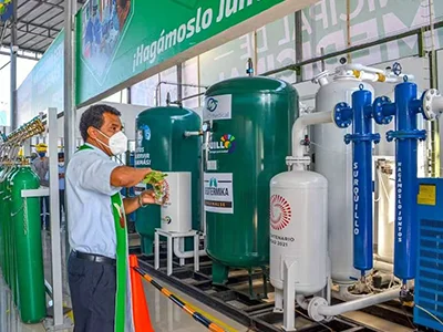  مولدات الأكسجين الطبية للمجمعات في المرتفعات الشاهقة - بيرو