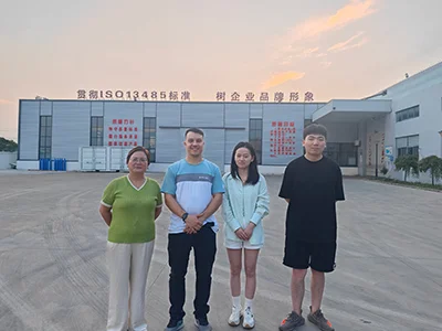 زيارة عميل لنا من البرازيل