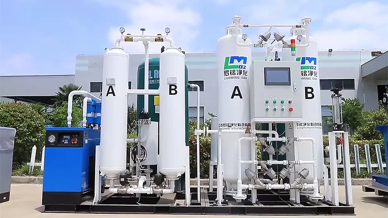 محطة تعبئة أسطوانات الأكسجين