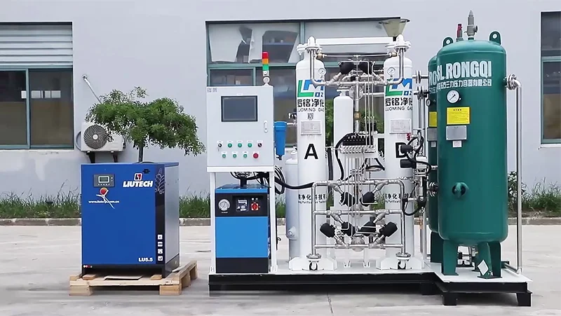 مولد الأكسجين الطبي بنسبة نقاوة تتجاوز 95 بالمائة