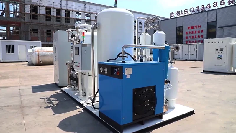 مولد الأكسجين الطبي بنسبة نقاوة تتجاوز 99.5 بالمائة