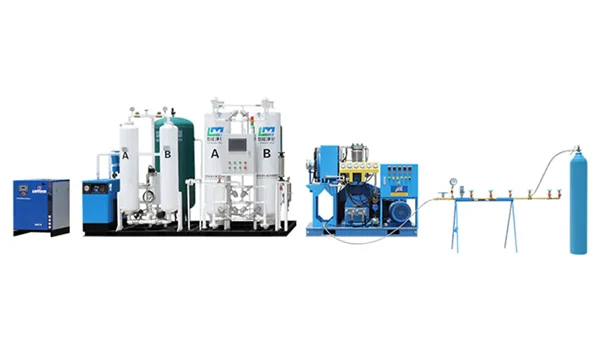 أنظمة مخصصة لتوليد الأكسجين الطبي 