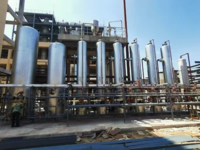 نظام توليد الهيدروجين بتكسير الميثانول